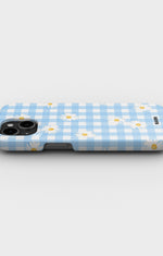 iPhone 14 Plus Slim Case - Blue Daisies - View 3