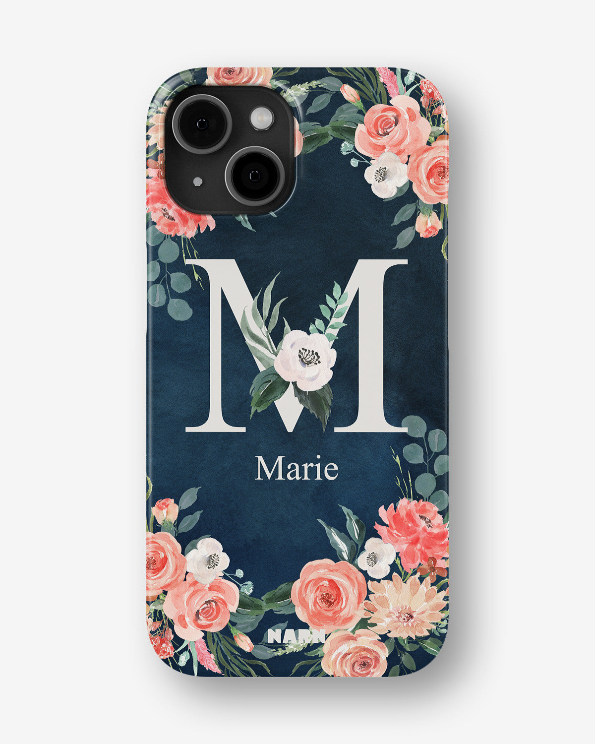 iPhone 15 Plus Slim Case - Custom - Floral - View 1