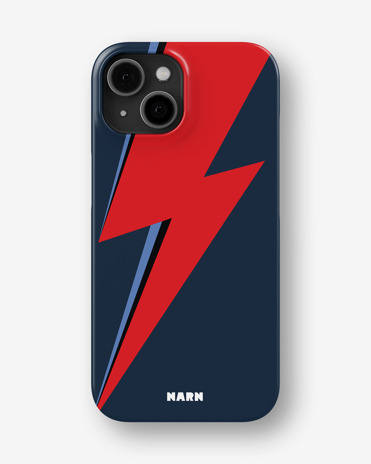 iPhone 15 Plus Slim Case - Blue Bowie - View 1