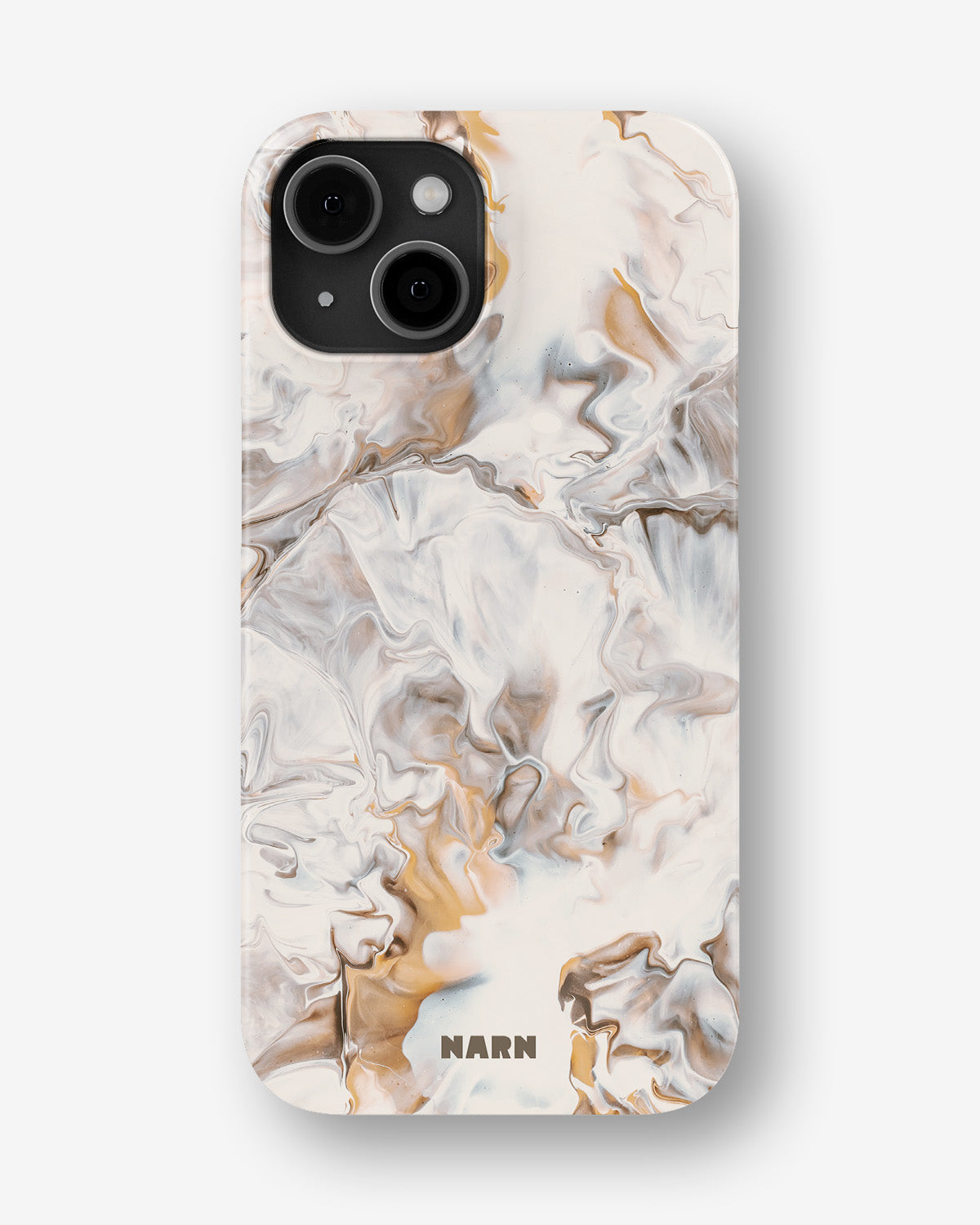 iPhone 15 Plus Slim Case - Icy Caramel - View 1