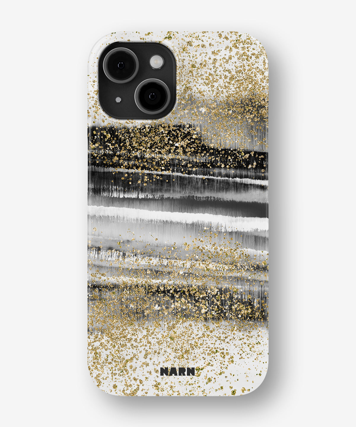 iPhone 15 Plus Slim Case - Sparkly Tie Dye - View 1