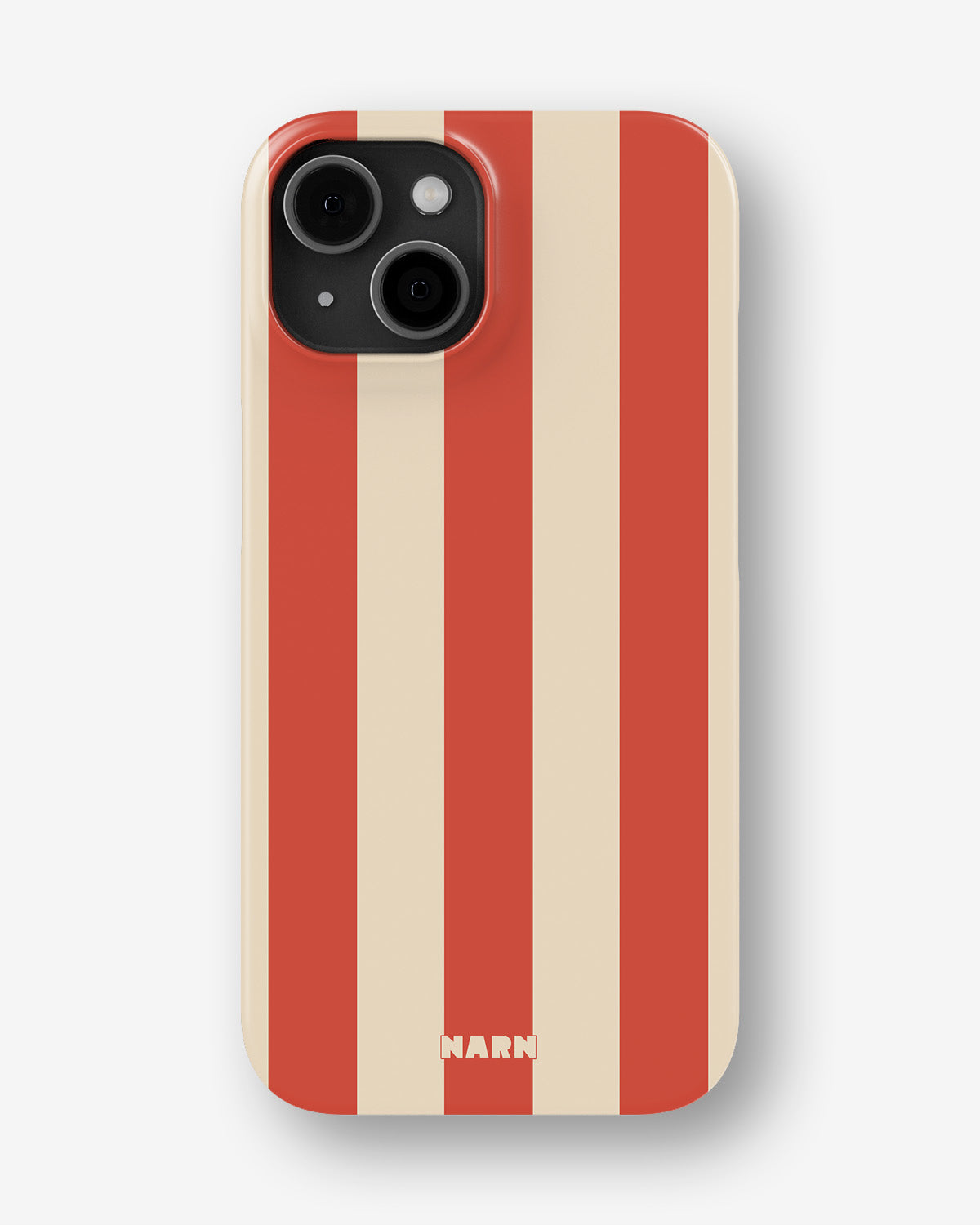 iPhone 15 Plus Slim Case - Sunset Stripes - View 1