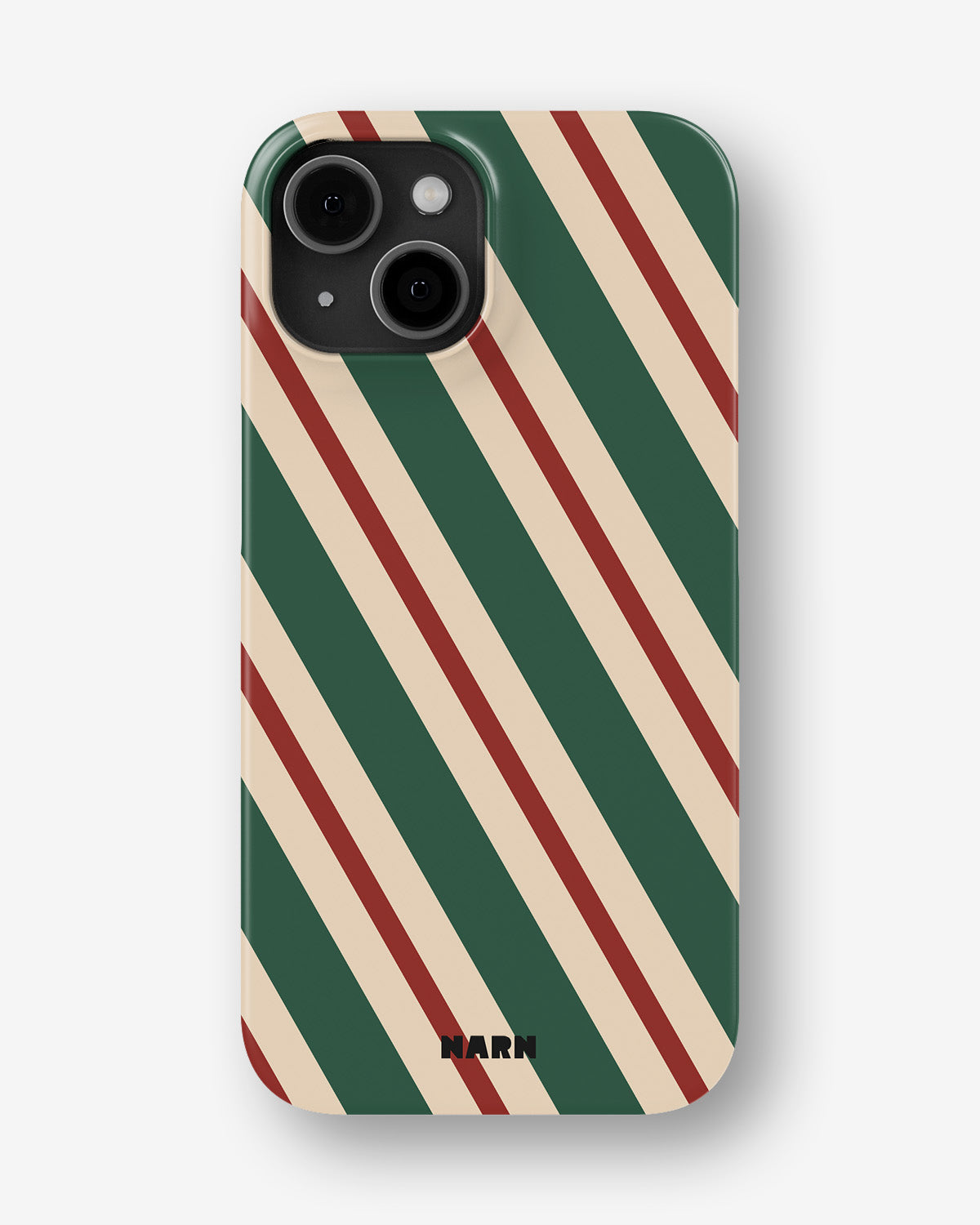iPhone 15 Plus Slim Case - Candy Stripe - View 1