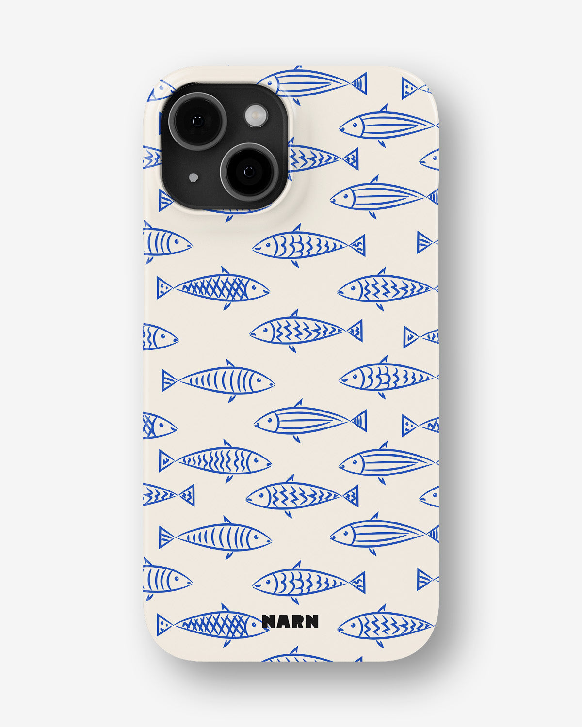 iPhone 15 Plus Slim Case - Blue Catch - View 1