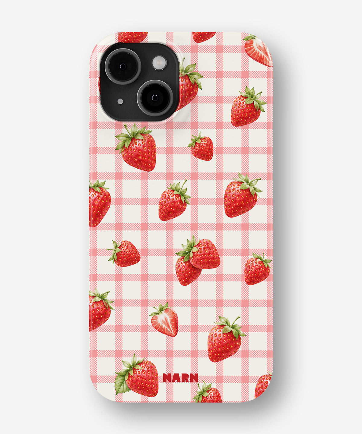 iPhone 15 Plus Slim Case - Strawbella - View 1