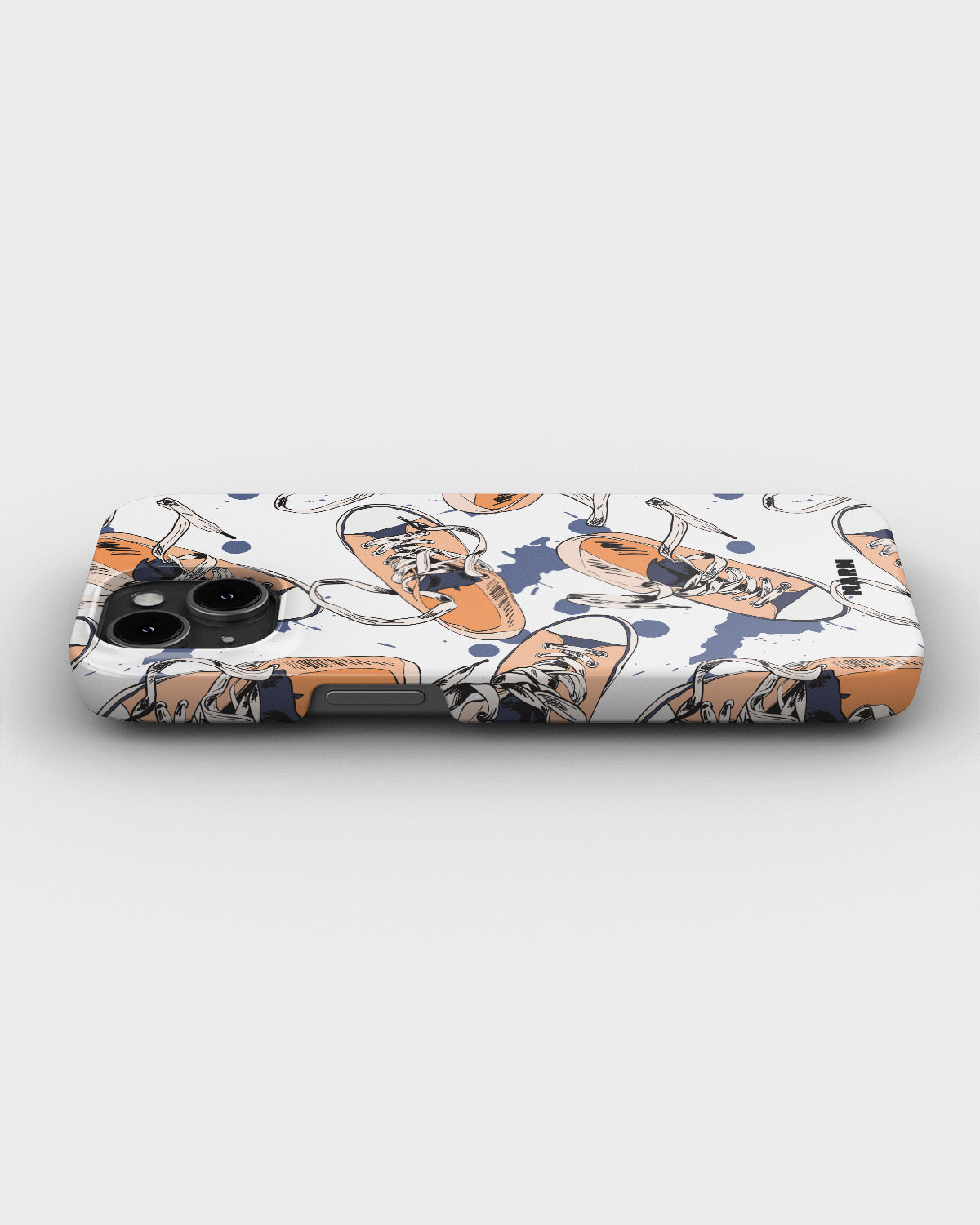 iPhone 15 Plus Slim Case - Apricot Sneakers - View 3