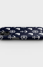iPhone 15 Plus Slim Case - Deep Blue Voyage - View 3