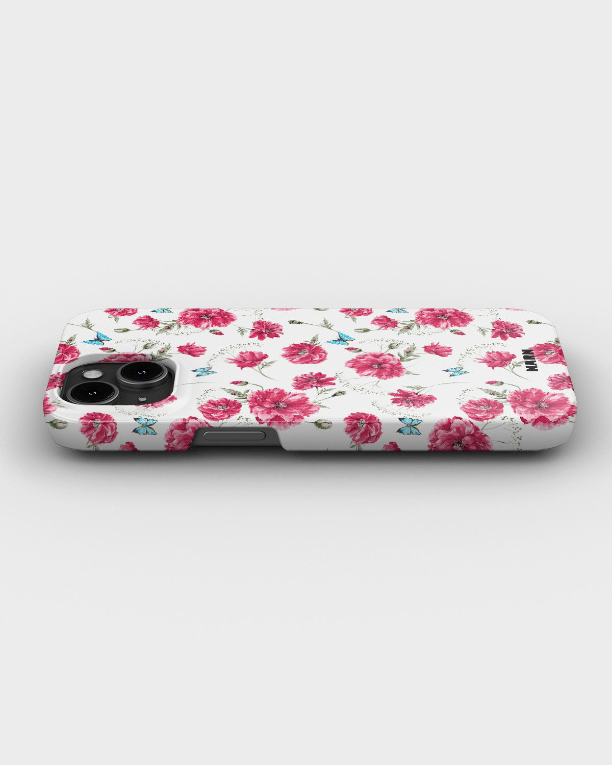 iPhone 15 Plus Slim Case - Poppies in Bloom - View 3