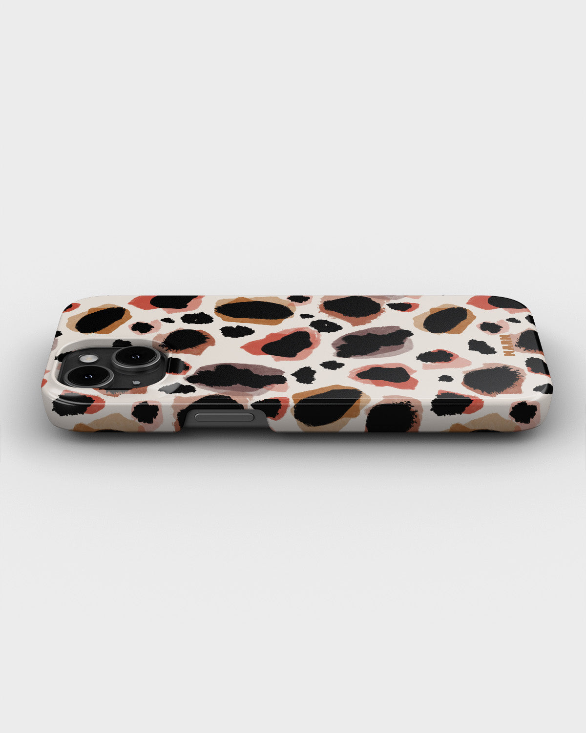 iPhone 15 Plus Slim Case - Artsy Leopard - View 3