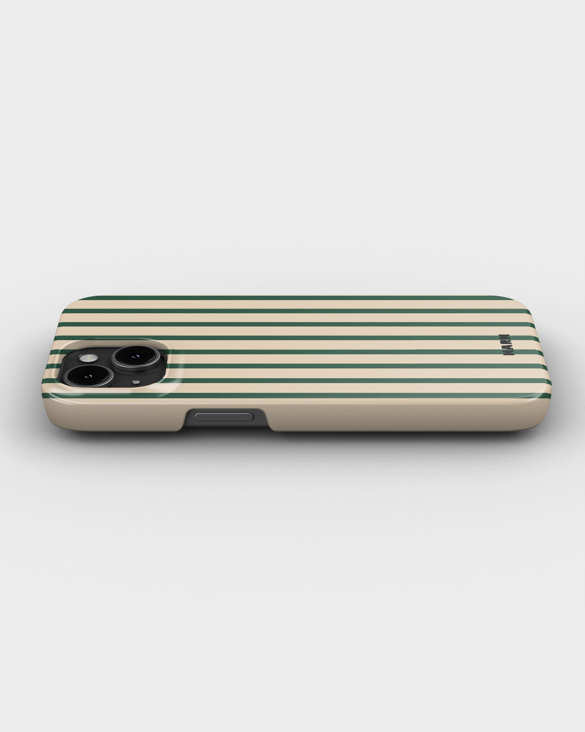 iPhone 15 Plus Slim Case - Evergreen Stripe - View 3
