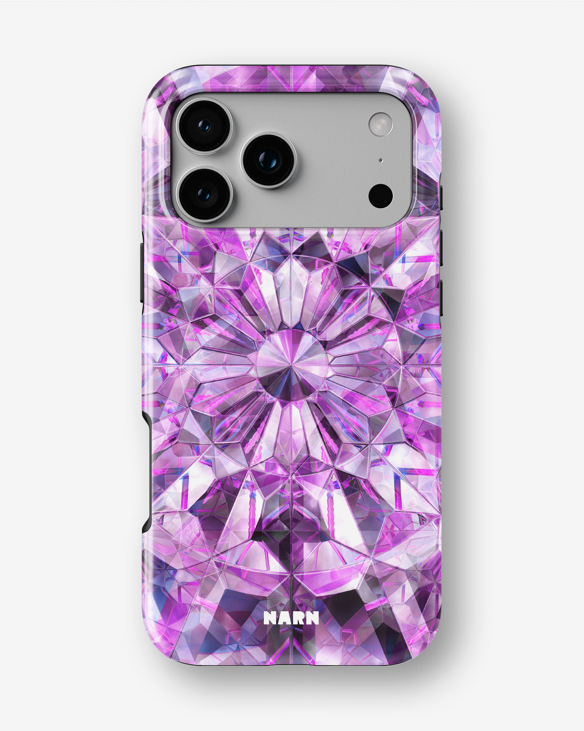 iPhone 18 Pro Max Tough Case – Lavender Crystals - View 1