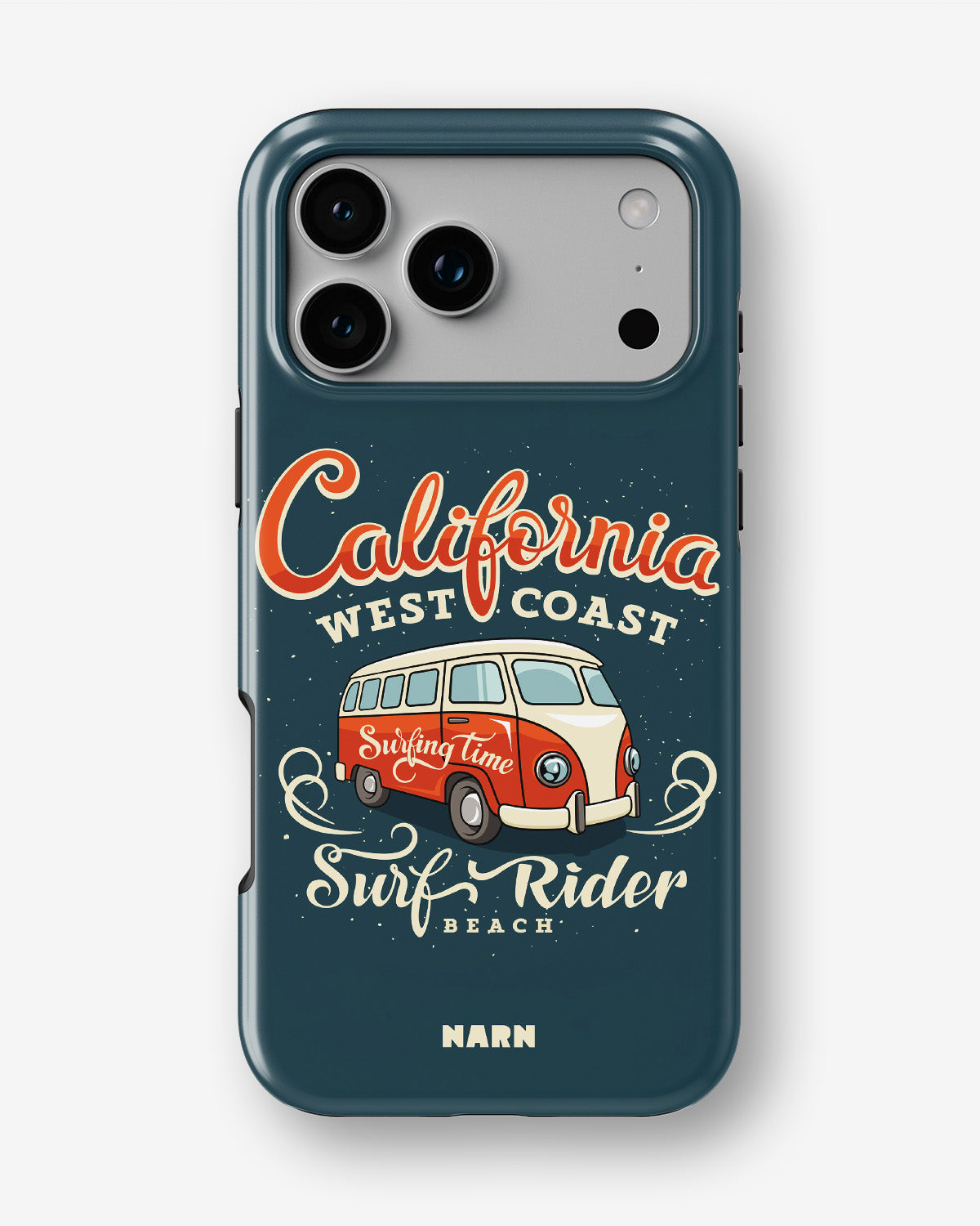 iPhone 18 Pro Max Tough Case – California Surf - View 1