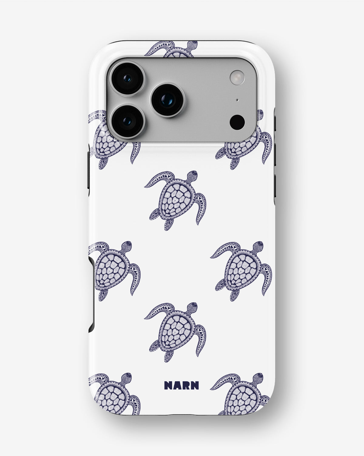 iPhone 18 Pro Max Tough Case – Blue Turtles - View 1