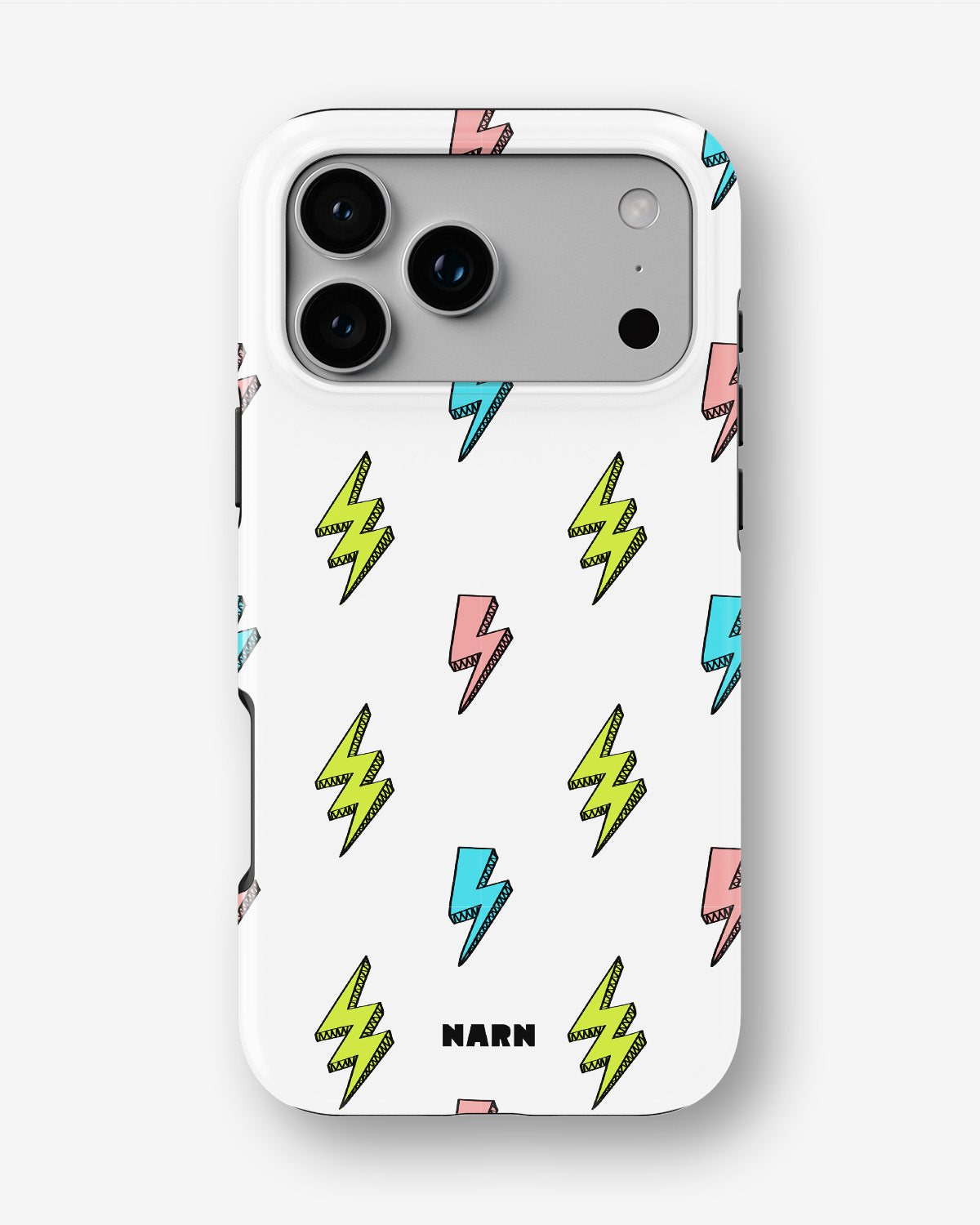 iPhone 18 Pro Max Tough Case – Lightning Bolts - View 1