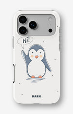 iPhone 18 Pro Max Tough Case – Cute Penguin - View 1