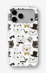 iPhone 18 Pro Max Tough Case – Cartoon Cats - View 1