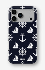 iPhone 18 Pro Max Tough Case – Deep Blue Voyage - View 1