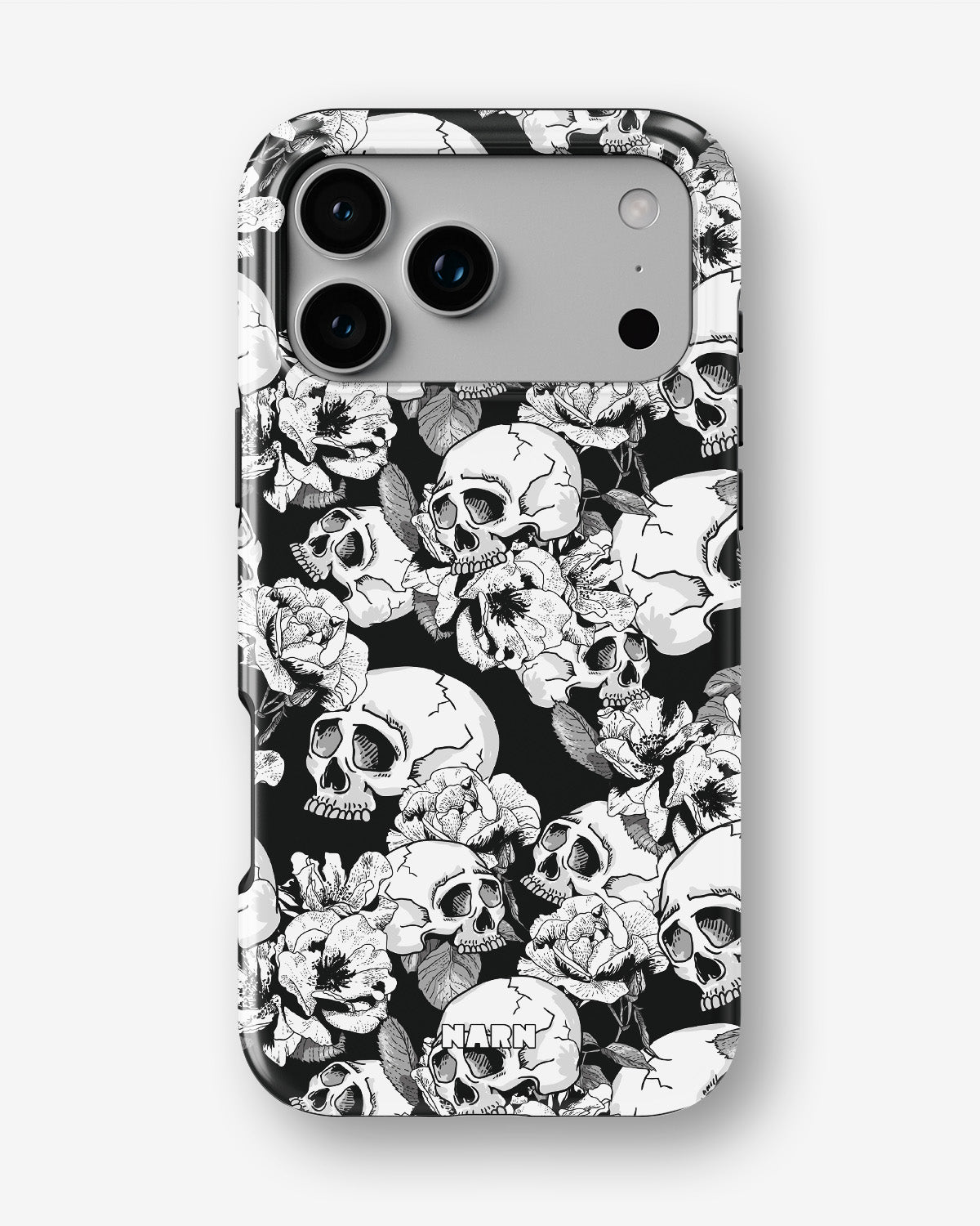 iPhone 18 Pro Max Tough Case – Skull Garden - View 1