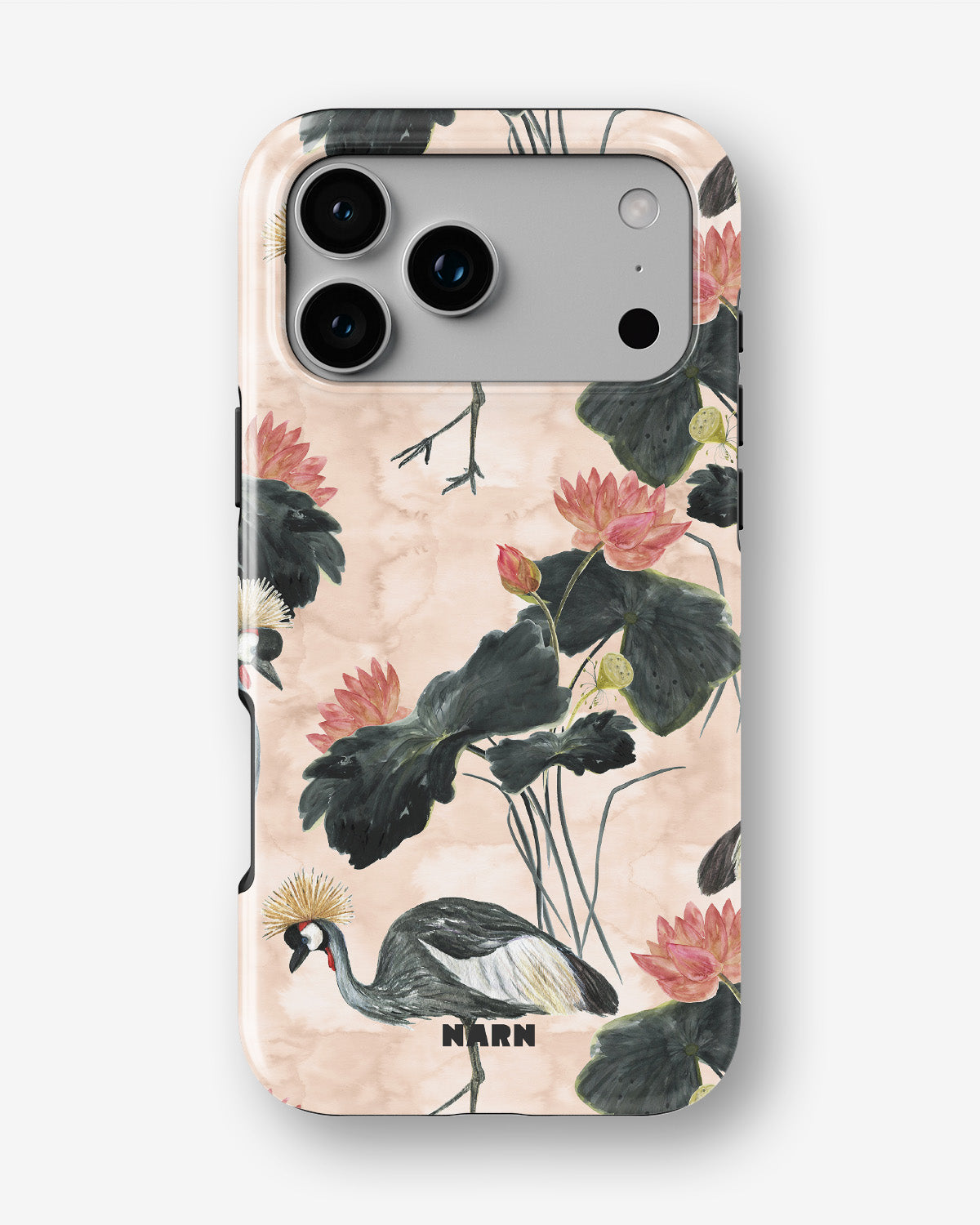 iPhone 18 Pro Max Tough Case – Crowned Bird - View 1