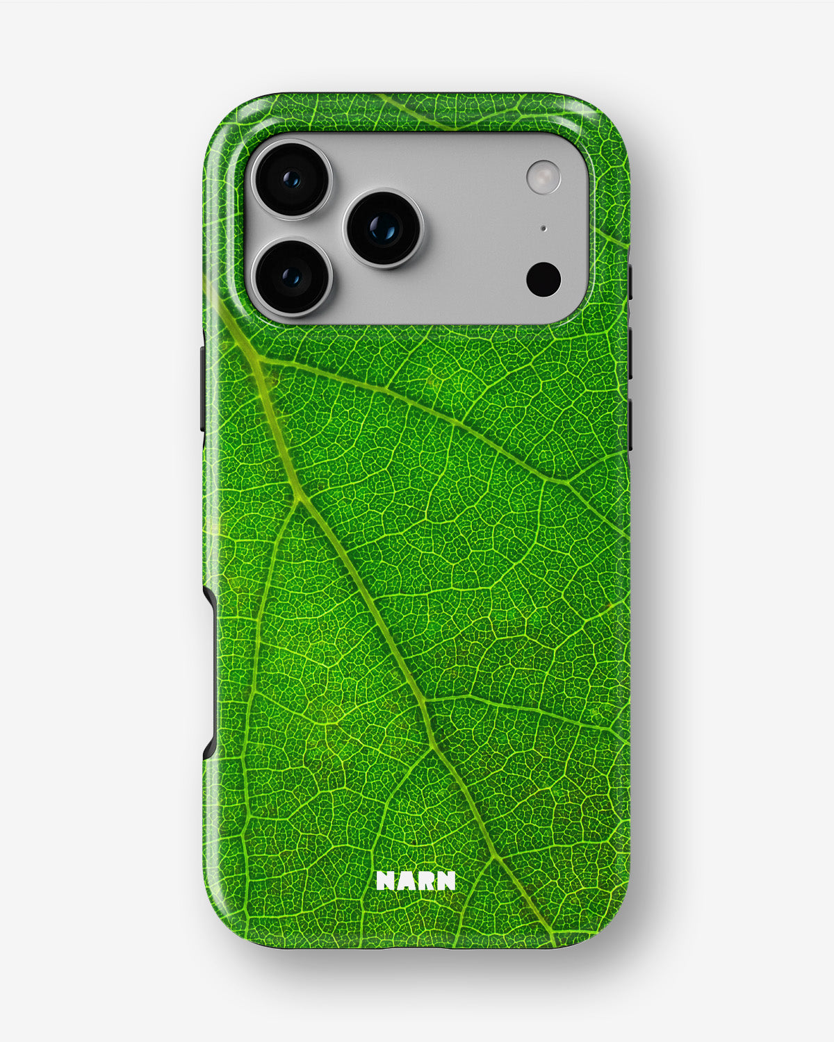 iPhone 18 Pro Max Tough Case – Green Leafy - View 1