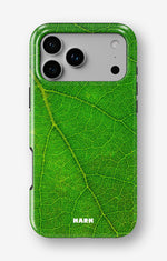 iPhone 18 Pro Max Tough Case – Green Leafy - View 1