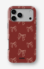 iPhone 18 Pro Max Tough Case – Cherry Bows - View 1