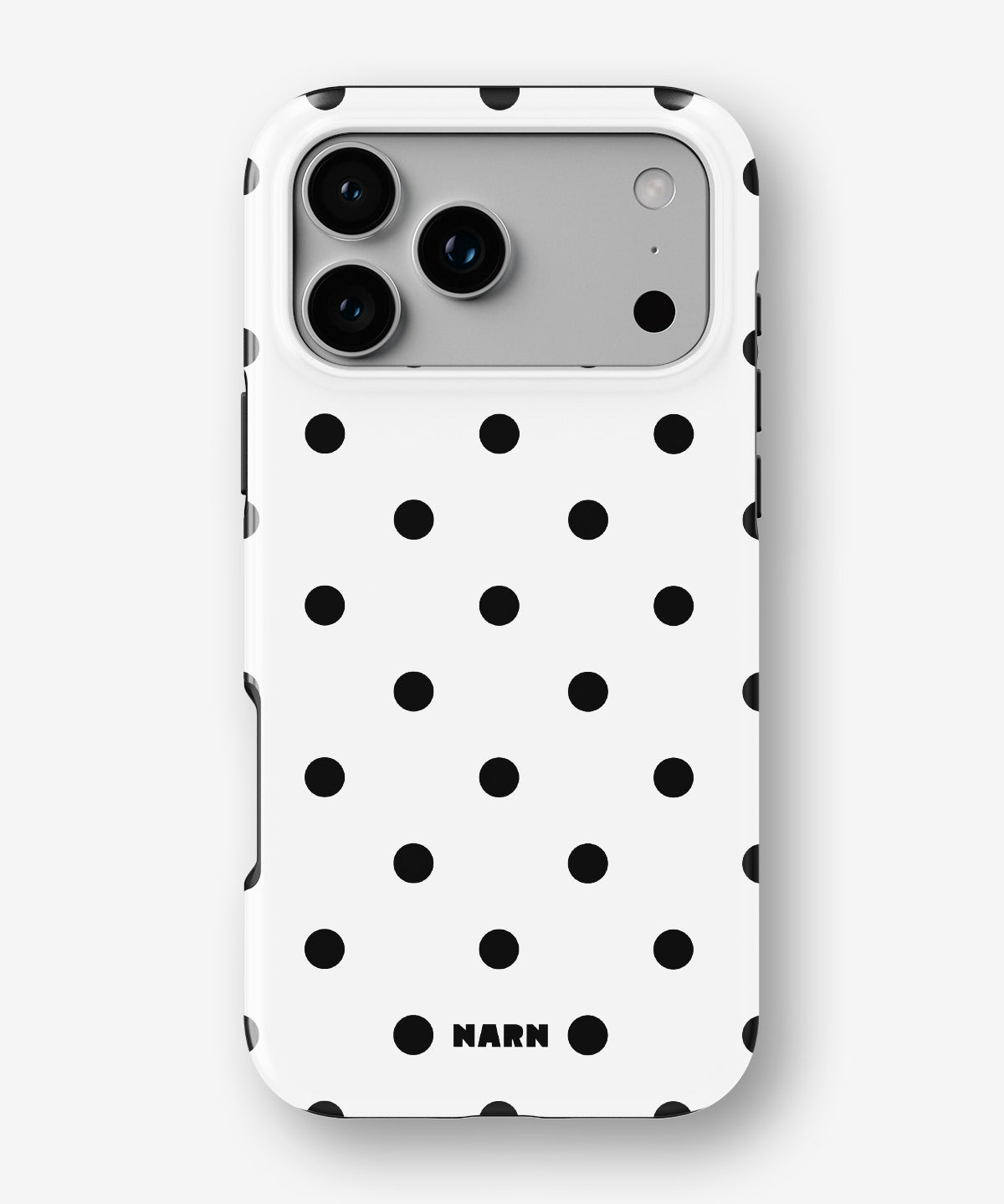 iPhone 18 Pro Max Tough Case – Mono Dots - View 1