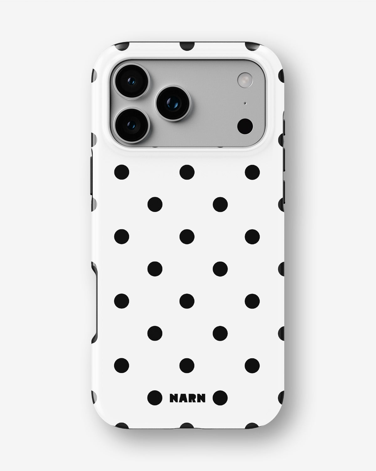 iPhone 18 Pro Max Tough Case – Mono Dots - View 1