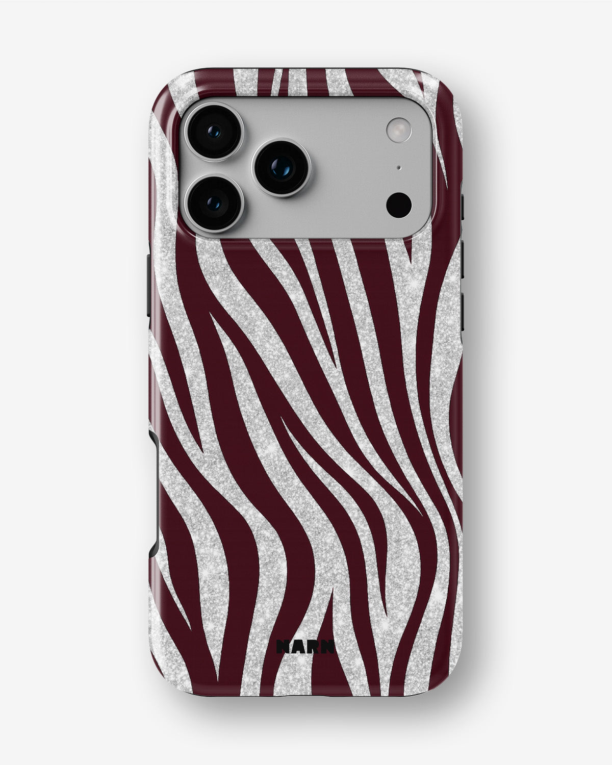 iPhone 18 Pro Max Tough Case – Velvet Zebra - View 1