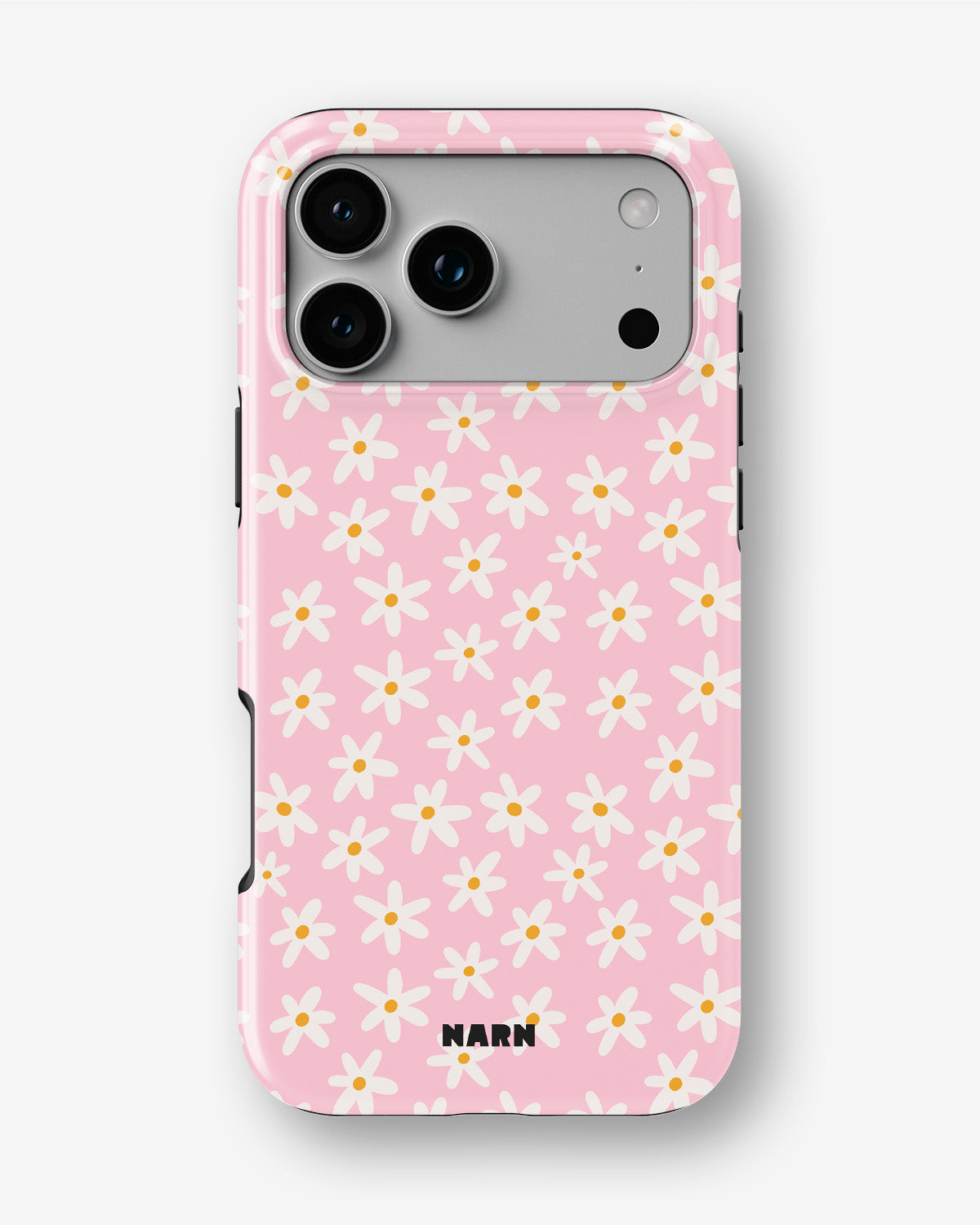 iPhone 18 Pro Max Tough Case – Pink Daisy - View 1