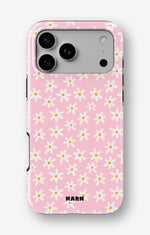 iPhone 18 Pro Max Tough Case – Pink Daisy - View 1