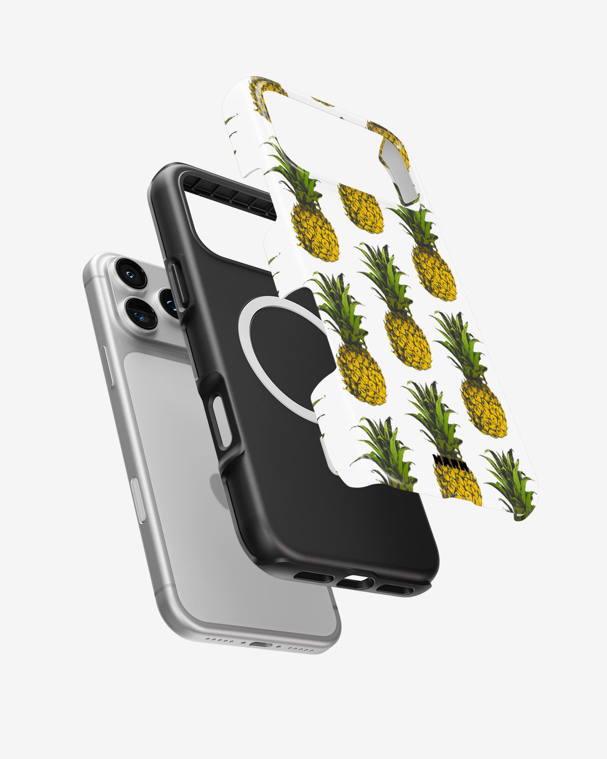 iPhone 18 Pro Max Tough Case – Pineapple Bliss - View 2