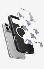 iPhone 18 Pro Max Tough Case – Blue Turtles - View 2