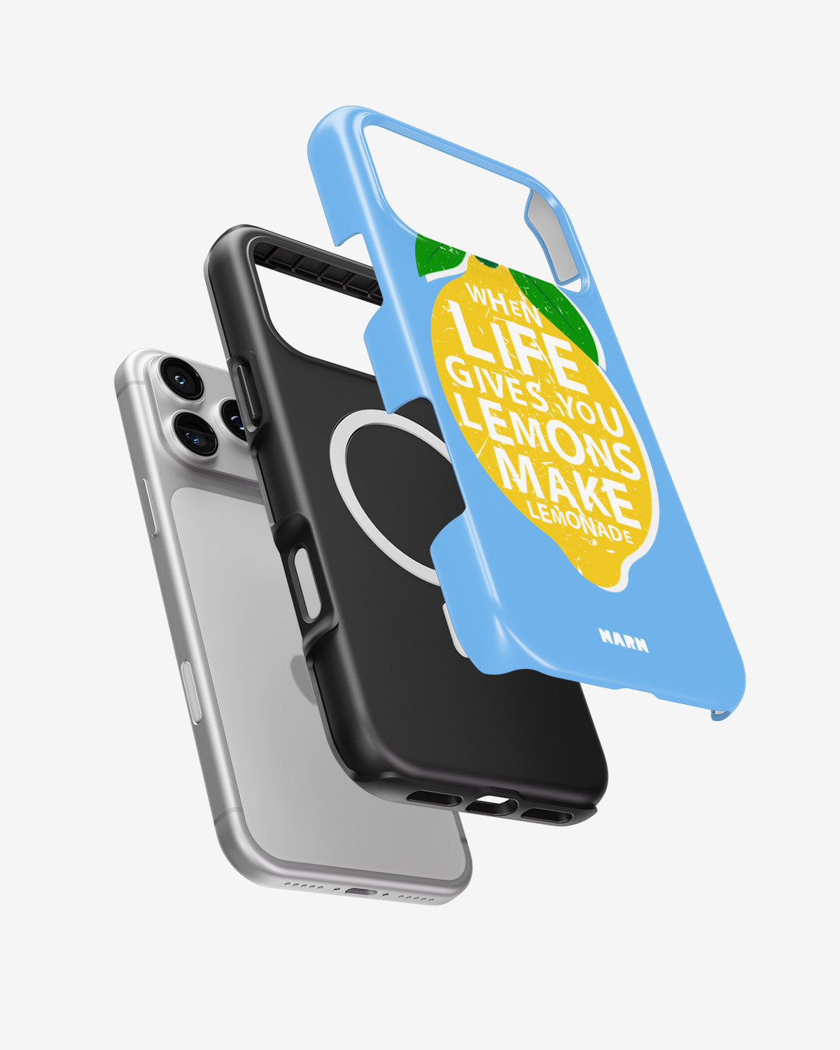 iPhone 18 Pro Max Tough Case – Lemon Quote - View 2