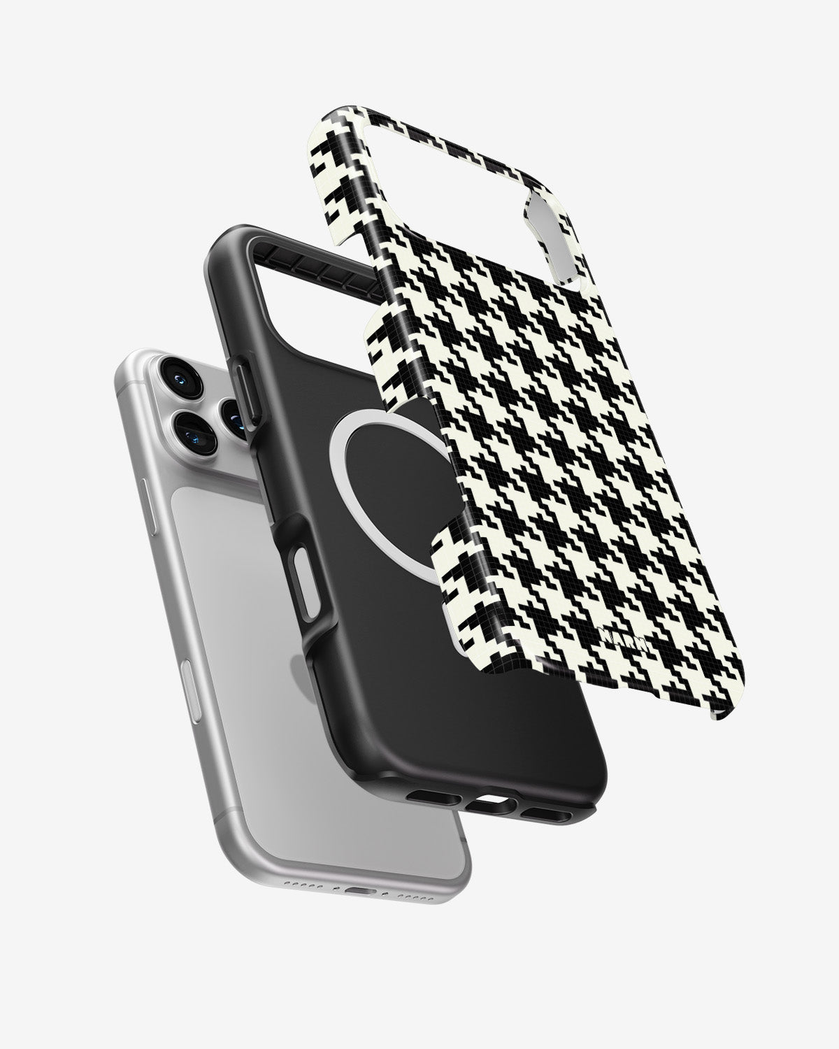 iPhone 18 Pro Max Tough Case – Houndstooth - View 2