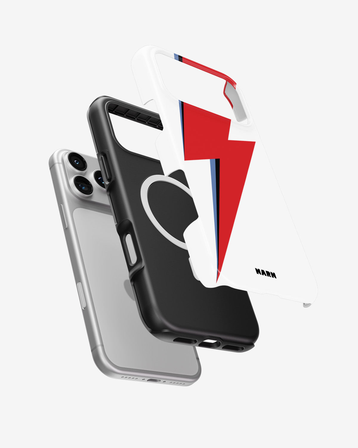iPhone 18 Pro Max Tough Case – White Bowie  - View 2