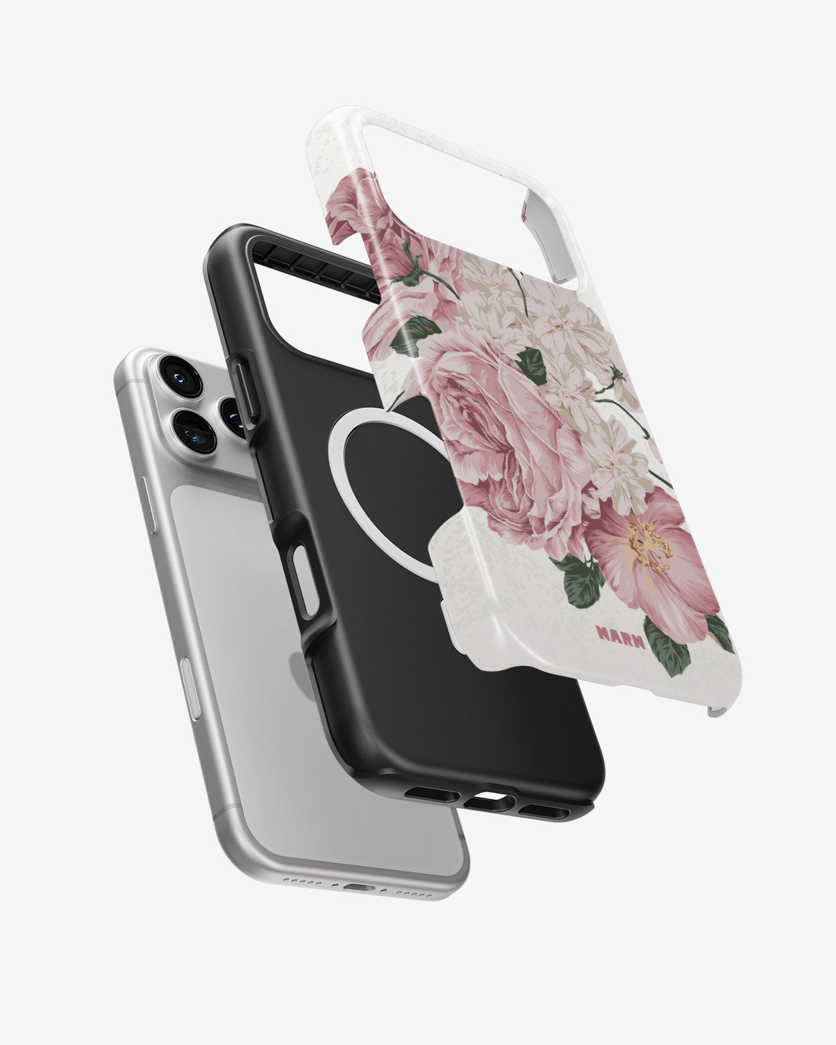 iPhone 18 Pro Max Tough Case – Roses - View 2