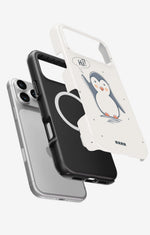 iPhone 18 Pro Max Tough Case – Cute Penguin - View 2