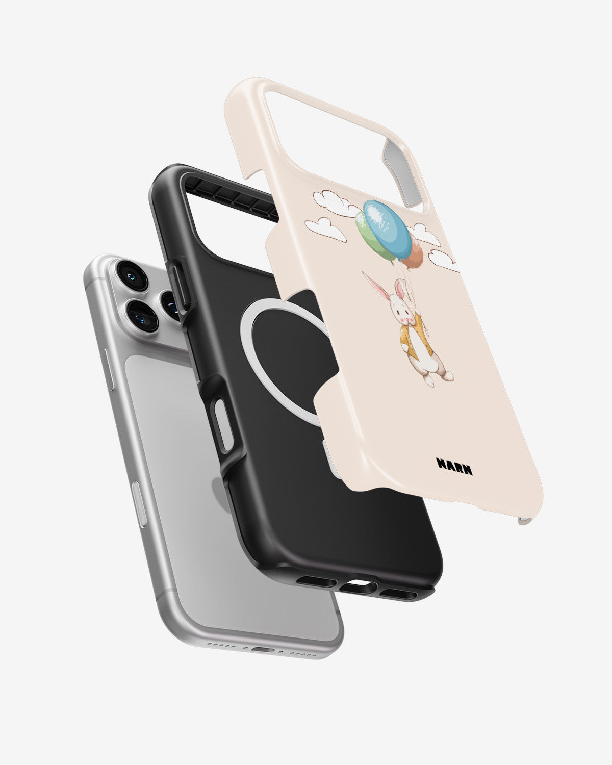 iPhone 18 Pro Max Tough Case – Flying Rabbit - View 2