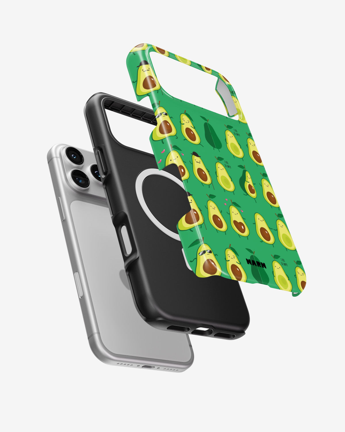 iPhone 18 Pro Max Tough Case – Avocado Mood - View 2