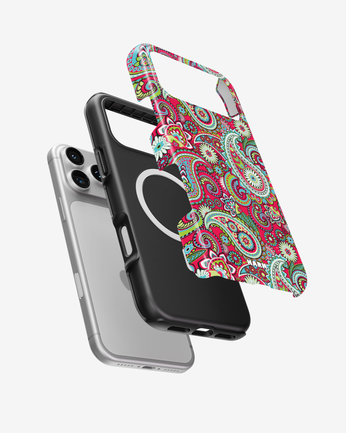 iPhone 18 Pro Max Tough Case – Paisley Paradise - View 2