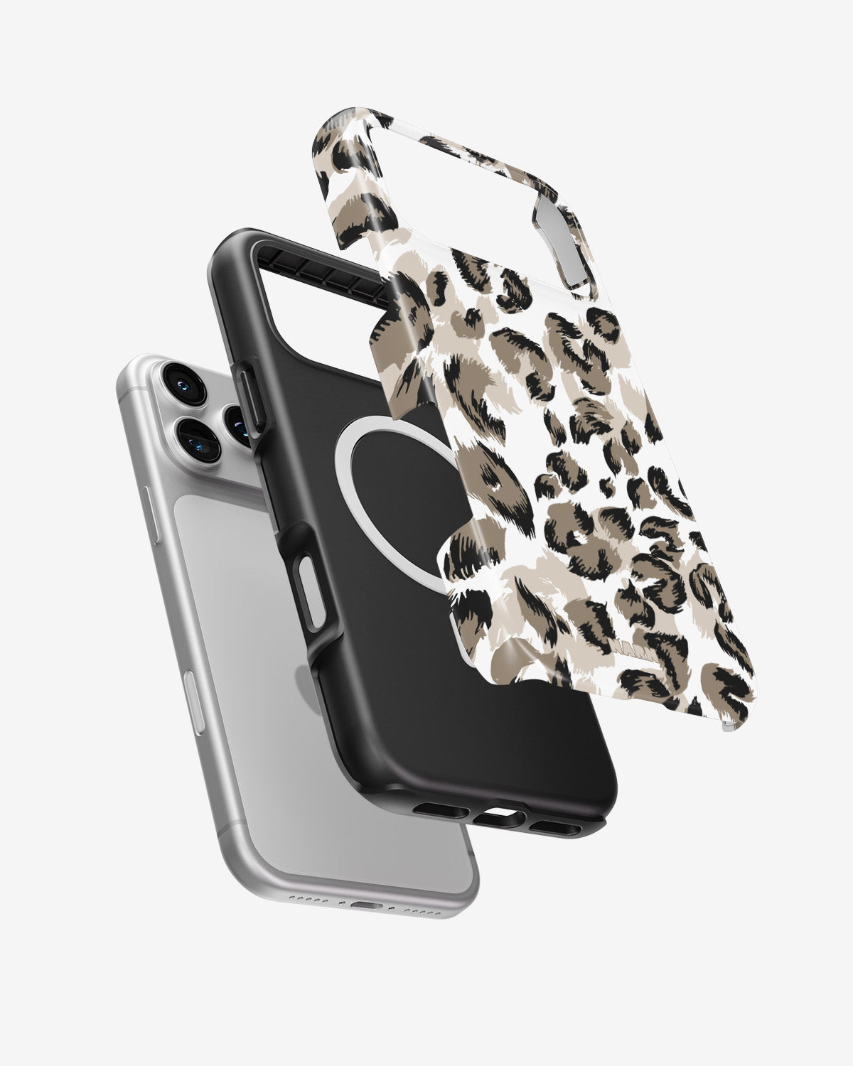 iPhone 18 Pro Max Tough Case – Snow Leopard - View 2