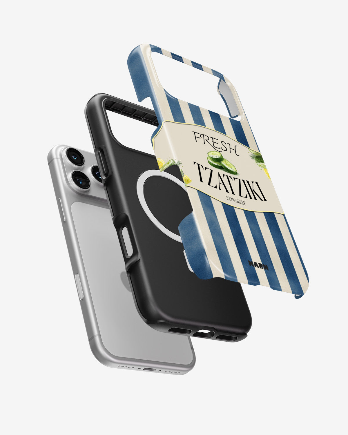 iPhone 18 Pro Max Tough Case – Greek Blues - View 2