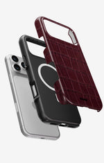 iPhone 18 Pro Max Tough Case – Rouge Croc - View 2
