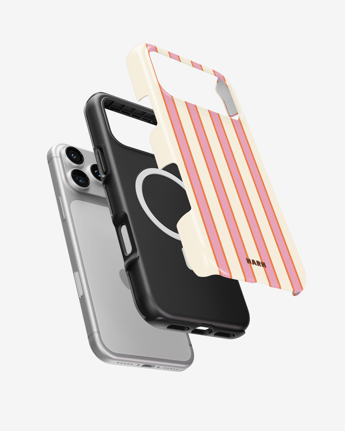 iPhone 18 Pro Max Tough Case – Sweet Stripe - View 2