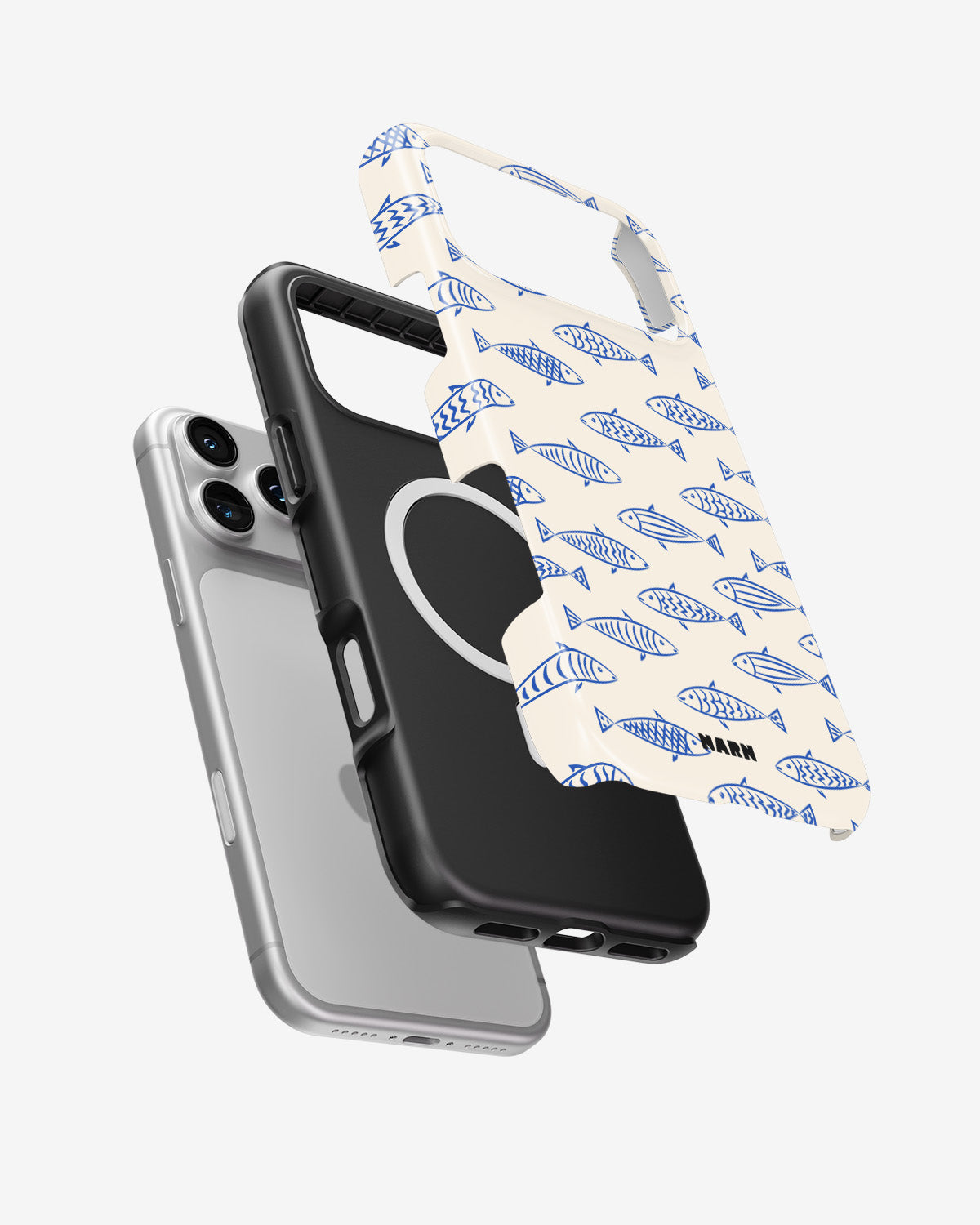 iPhone 18 Pro Max Tough Case – Blue Catch - View 2