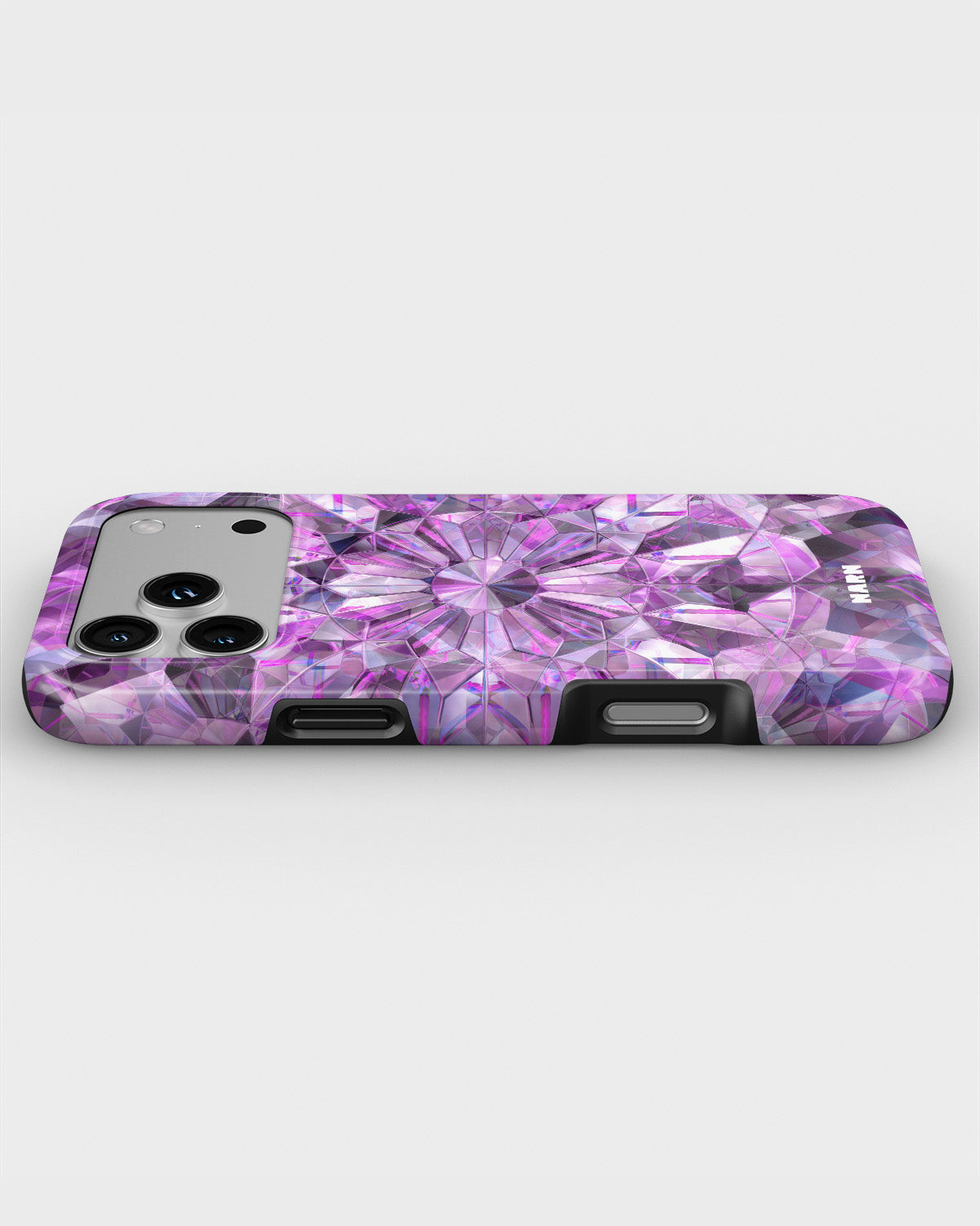 iPhone 18 Pro Max Tough Case – Lavender Crystals - View 3