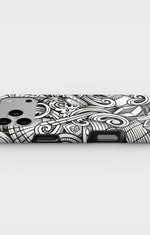 iPhone 18 Pro Max Tough Case – Japanese Pattern - View 3