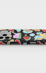iPhone 18 Pro Max Tough Case – Cute Stickers - View 3