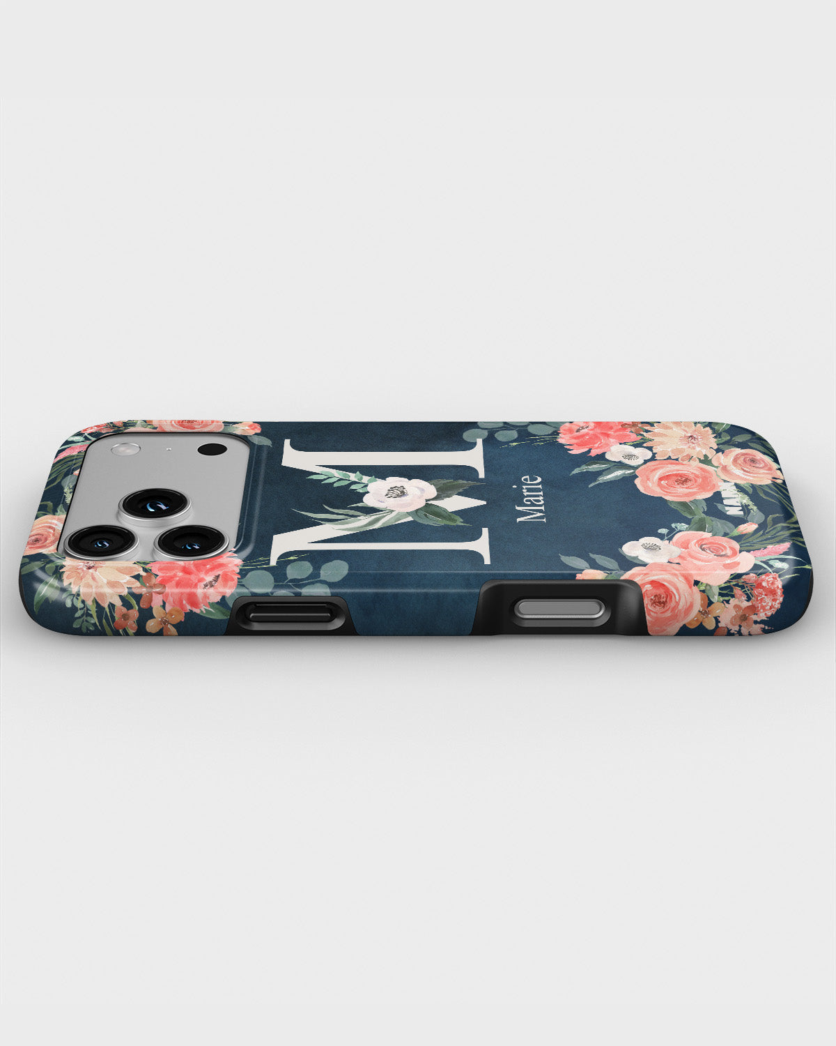 iPhone 18 Pro Max Tough Case – Custom - Floral - View 3